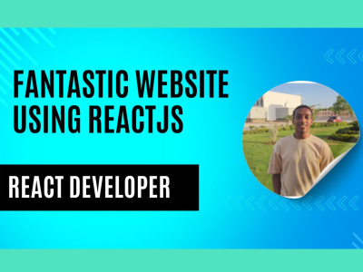 A Fantastic Website using ReactJS | Convert your design to React JS ...