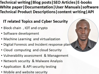 A technical Blog Article | Research Report | e-book | content writing done