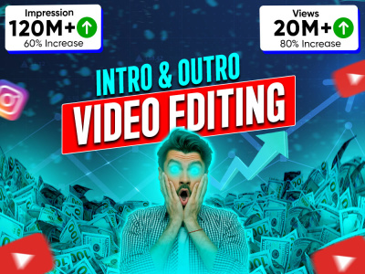 Intro outro videos for YouTube and social media videos.