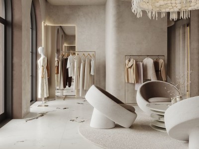 Photorealistic visualizations and feel future interior.