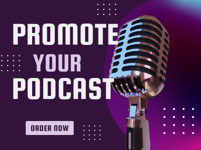 A full time podcast promotion & advertising for your podcast
