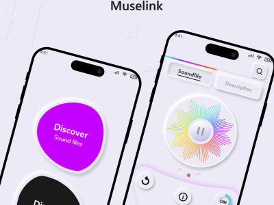 A energetic music app