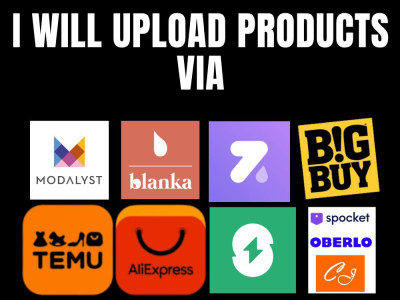 Product upload to via-temu zendrop supliful cjdropshipping bigbuy octopia