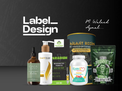 Premium looking Product Packaging | Professional Label Design with Dieline