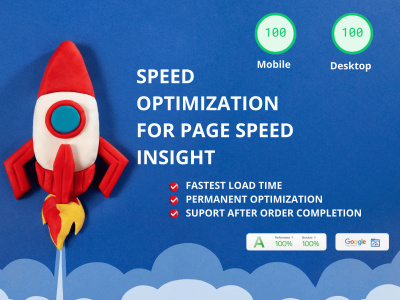 A WordPress speed optimization for Google Page Speed Insight | Upwork