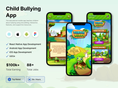 Child Education app | iOS(Swift) | Android (Java/Kotlin) | React Native