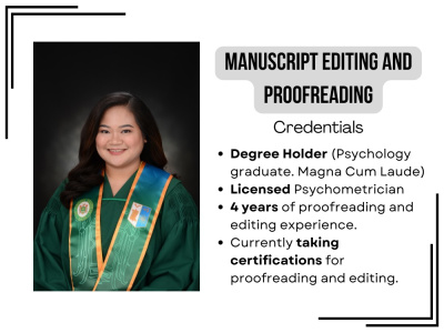 A manuscript that's ready for your publishing