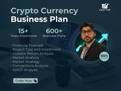 Investor Ready / SBA & Bank Loan business plan for Cryptocurrency Business