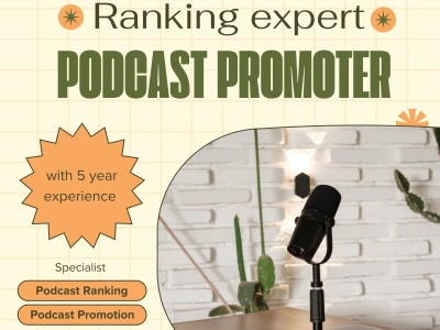 High Impact podcast promotion that elevate your podcast chart rank growth