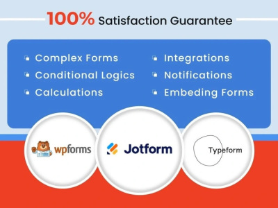 Responsive Jotform, Typeform & Google Forms Design Delivered in 48 Hours