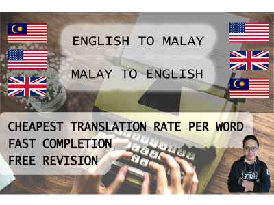 Accurate and Genuine Human Translation: English to Malay & Vice Versa