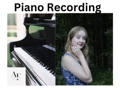 A piano backing track from a classically trained professional musician
