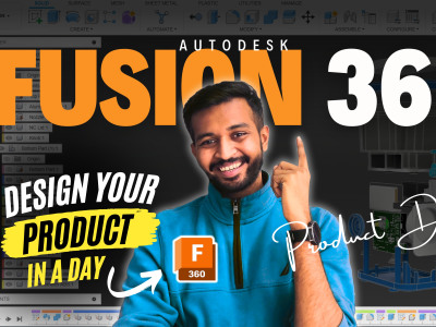 Your product into 3d cad with fusion 360