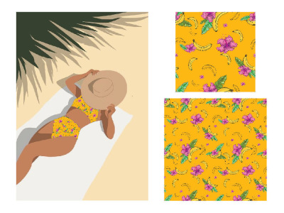 Custom Seamless Pattern Design for Fashion, Home Décor, and Digital Use