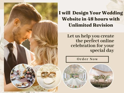 A Wedding invitation Stunning website with rsvp