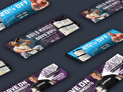 A high-quality static banner/hero image Shopify banner, website banner