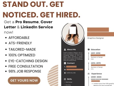 Professional Resume, Cover Letter, & LinkedIn Profile Optimization Services