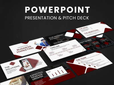 PowerPoint Expert, Pitch Deck, PPT Presentation Design, Presentation Design