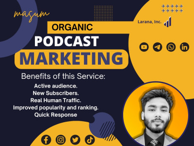 Organic podcast promotion to grow new audiences globally