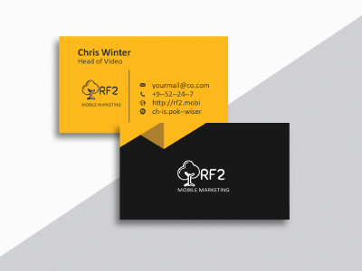 Minimalist Business Card or Stationary Design I Modern Business Card
