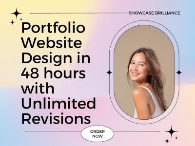 A Professional Portfolio WordPress Website Design & Development in 48 hours
