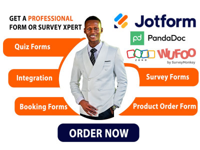 Online forms on jotform, typeform, survey monkey, wufoo, outgrow, heyflow