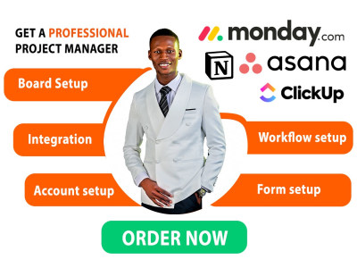 Get Monday CRM, ClickUp, Trello, Asana, Monday.com, Notion