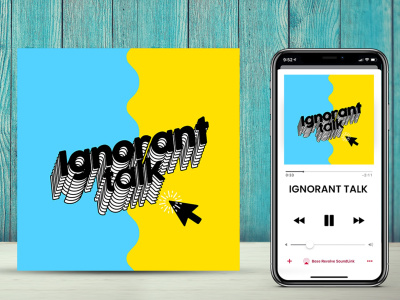 Unique professional eye catching Podcast Cover Art, Podcast Logo Design