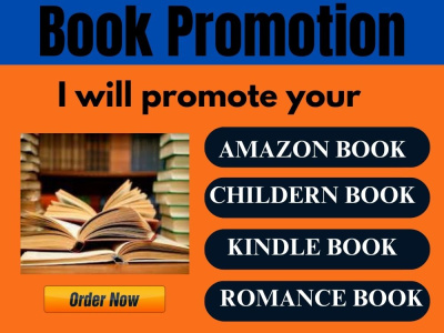 Amazon book promotion, children book promotion, any book eBook marketing