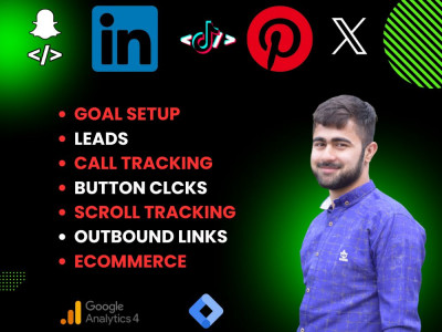 Accurate Meta, TikTok, Pinterest, Twitter & LinkedIn Pixel Setup
