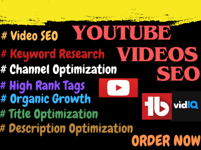 Professional YouTube SEO Services for High Ranking tags and organic Growth