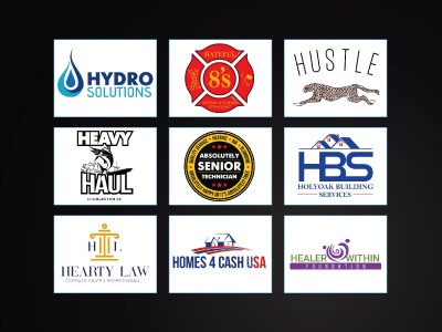 Custom Logo Design & Brand Development: Emblem, Wordmark, Monogram, Mascot.