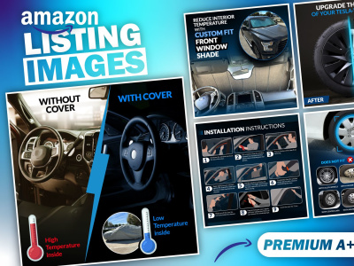 An engaging amazon product listing image