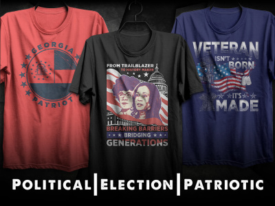 Political/ Election/ Patriotic t-shirt & clothing graphic design