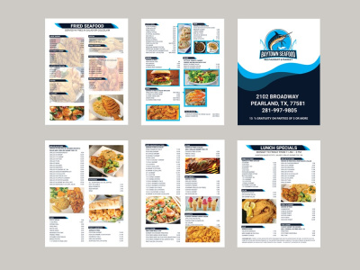 Eye-catching, Professional RESTAURANT MENU / FLYER design