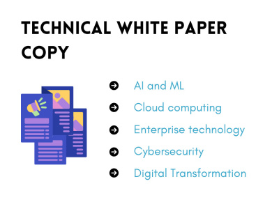 A white paper on enterprise technology and IT Services