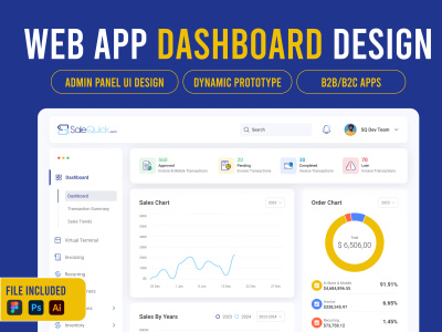 High level design for web app / SaaS app / dashboard