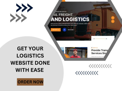 A Logistics, Transportation And Shipping Website