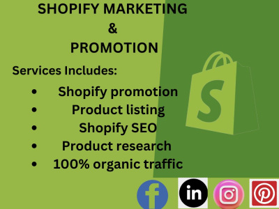 Shopify product listing and shopify store design