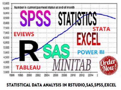 A comprehensive statistical data analysis in SAS,SPSS, R, STATA and Excel
