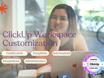 A customized ClickUp workspace