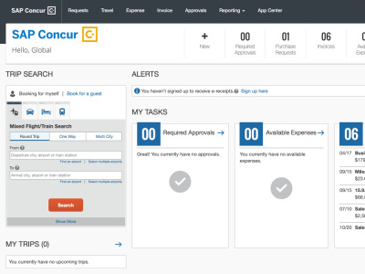 Your desired SAP Concur setup and know what's feasible and what's not.