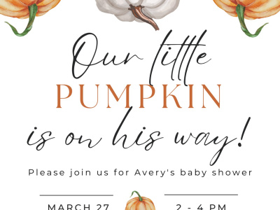 A 3 option event invitation template that can be customized!