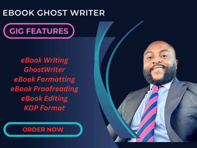 Professionally ghostwritten eBooks, perfectly formatted for KDP success.