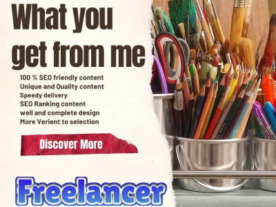Content / blog Writing and designing on canava
