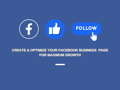A fully created and setup Facebook Business Page