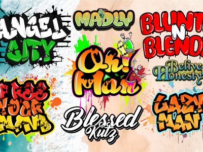 A typography band dj or custom logo for your business