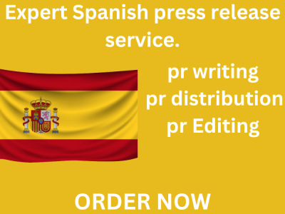 Expert press release writing and distribution to top Spain media outlets