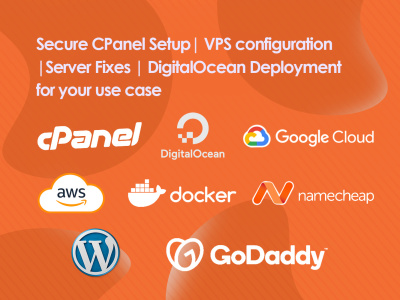 Secure CPanel Setup | VPS configuration | Server Fixes & Deployment