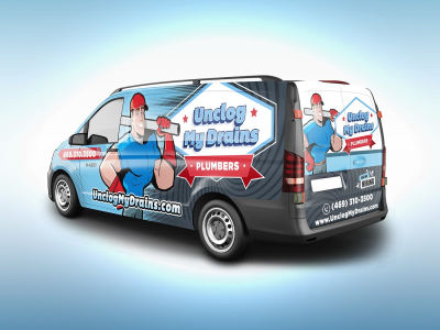 Eye-Catching Vehicle Wrap, Truck Wrap, Van Wrap for your Business